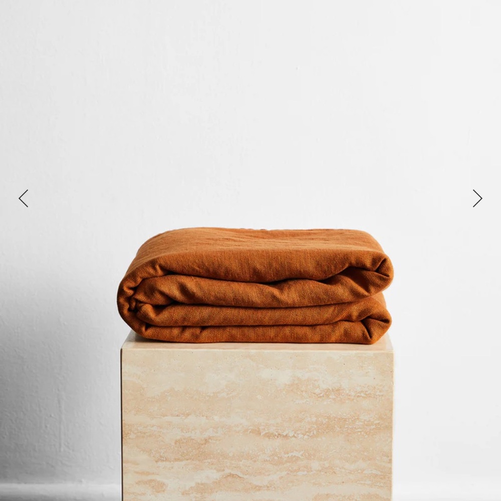 Bed Threads French Linen King Throw